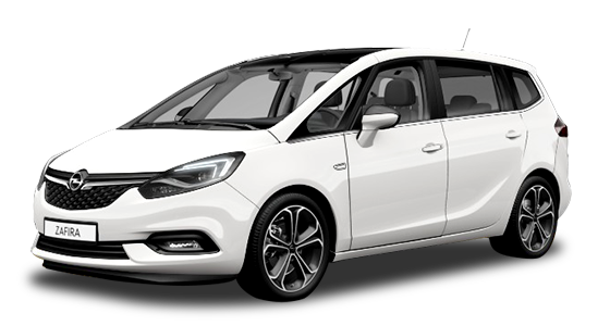 Opel Zafira : Voiture familiale avec La Savina Rent a Car